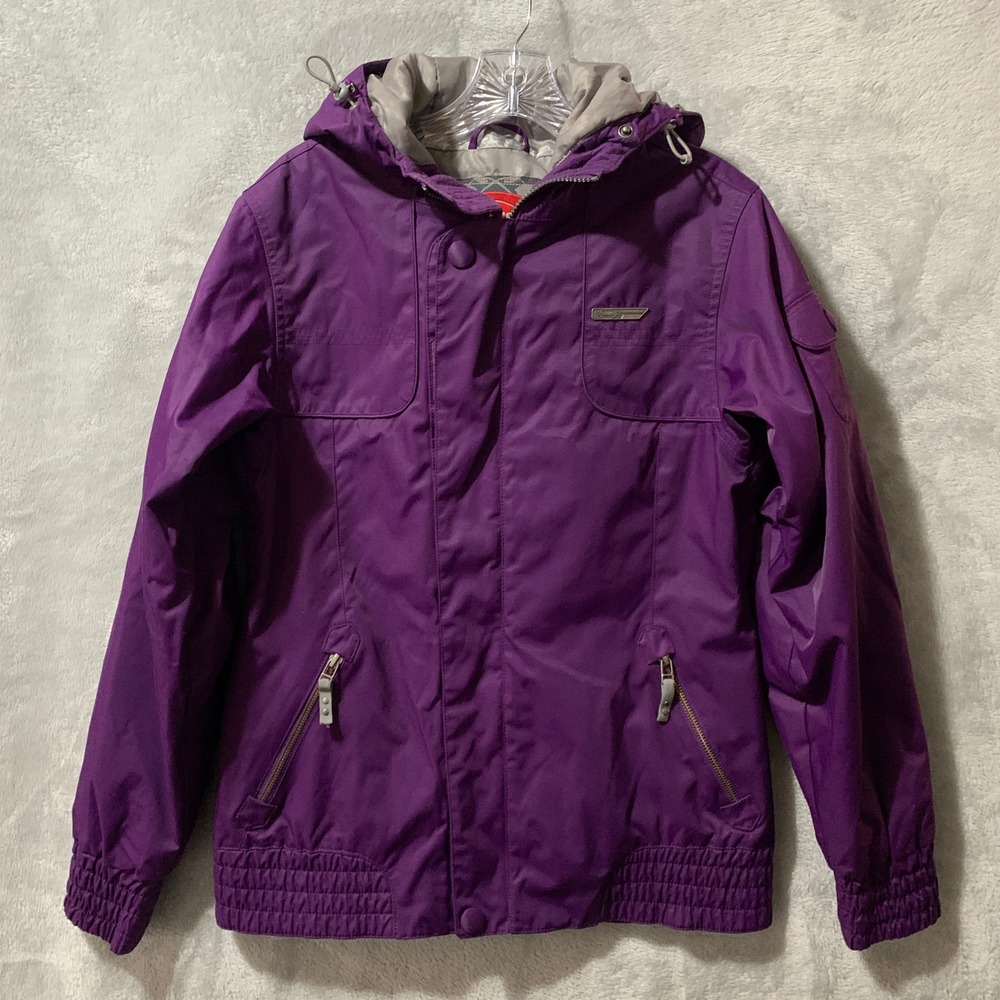 Sims Snowboarding Purple Hooded‎ Ski Jacket Women's Medium